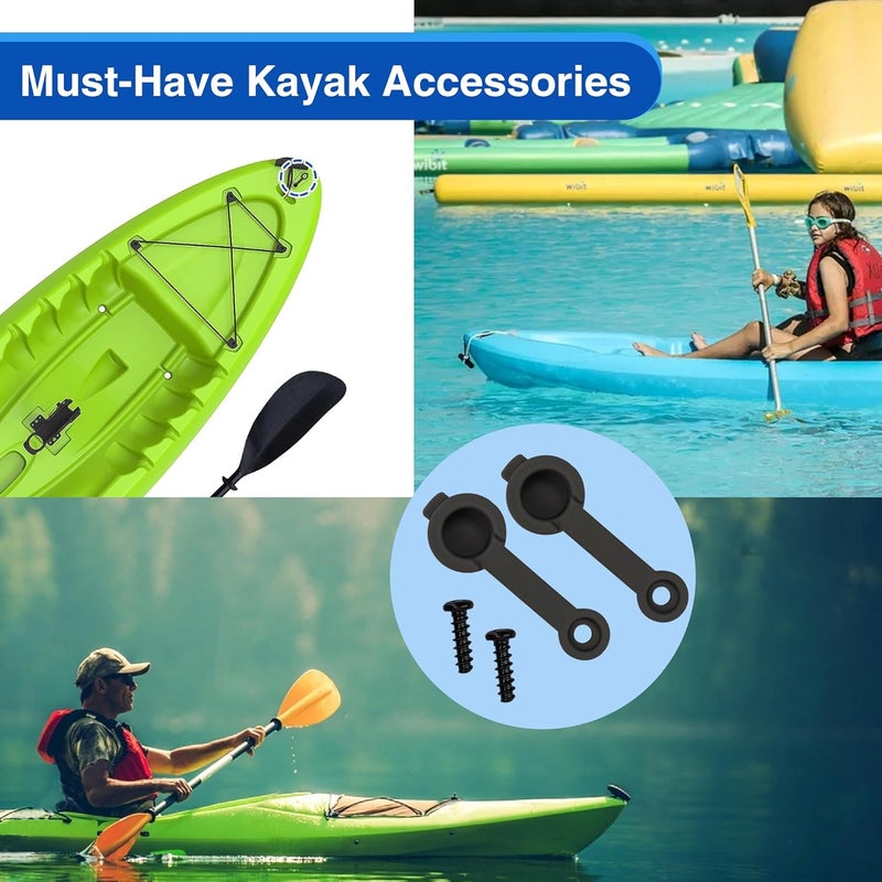 Omoojee Store 2 Sets Kayak Plugs and Screw, Silicone Drain Plug Compatible with Lifetime Fathom Amped Freestyle, Kayak Accessories - Image 5